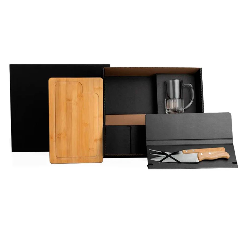 Kit Churrasco Com Caneca - 5 Pçs