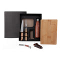 Kit Churrasco Com Garrafa E Canivete - 6 Pçs